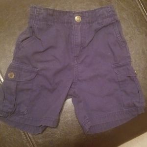 Blue cargo shorts 24m